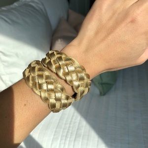 Gold Braided Bracelet